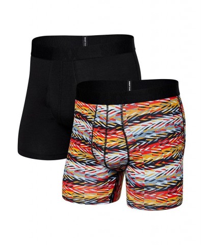 Men's Droptemp Cooling Boxer Fly Brief, Pack of 2 Back and Forth, Black $32.14 Underwear