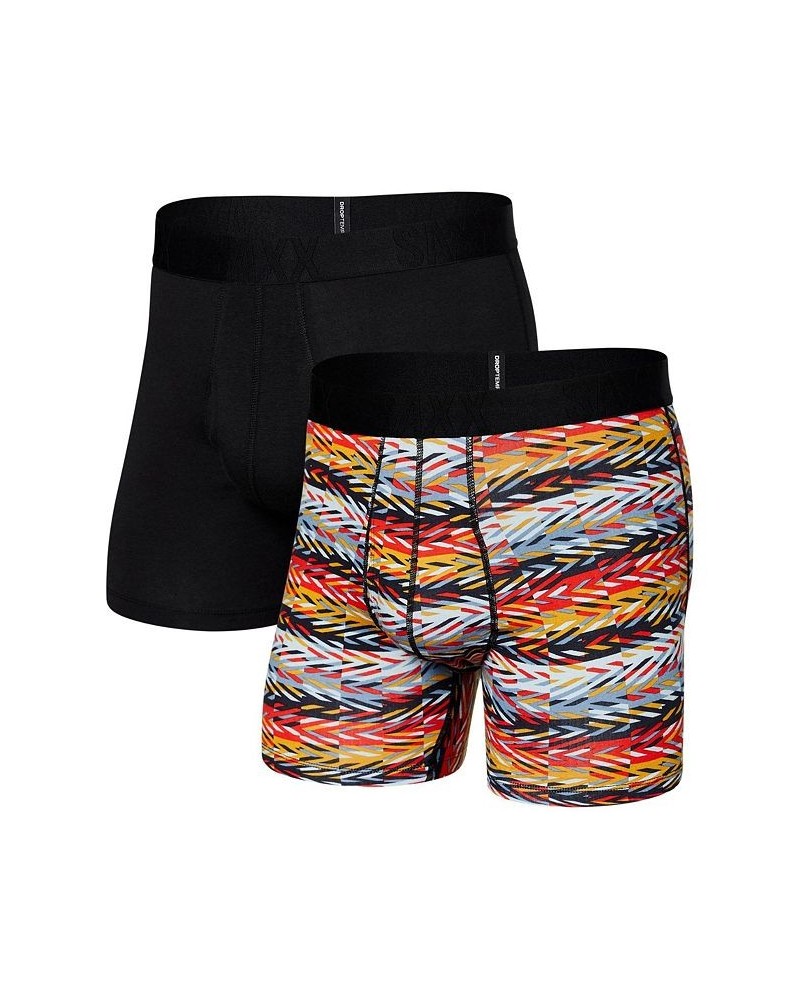 Men's Droptemp Cooling Boxer Fly Brief, Pack of 2 Back and Forth, Black $32.14 Underwear