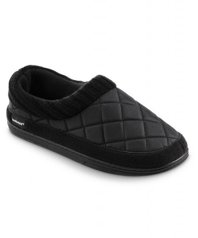 Signature Men's Levon Low Boot Slippers Black $10.66 Shoes