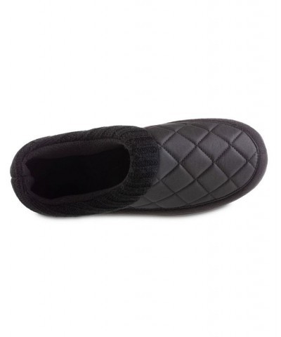 Signature Men's Levon Low Boot Slippers Black $10.66 Shoes