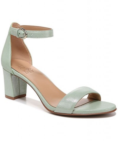 Vera Ankle Strap Sandals Green $52.00 Shoes