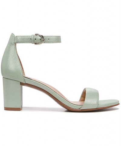 Vera Ankle Strap Sandals Green $52.00 Shoes