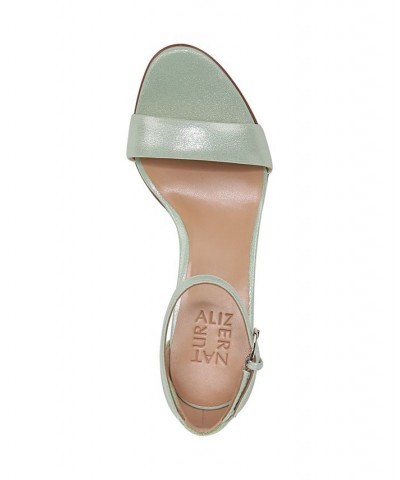 Vera Ankle Strap Sandals Green $52.00 Shoes