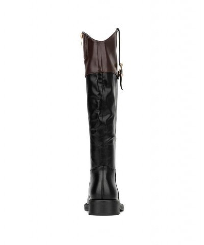 Women's Desiree Tall Boot Black $41.70 Shoes