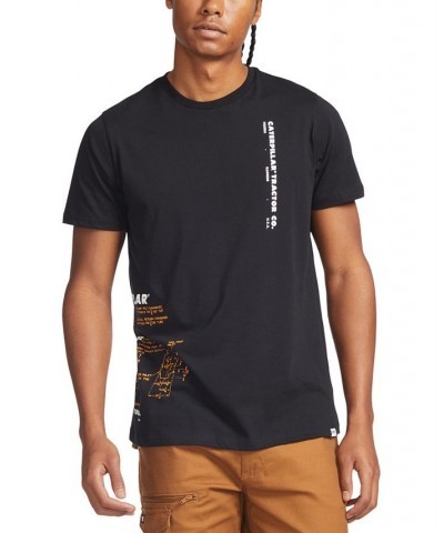 Men's Schematics Tee Black $20.80 T-Shirts