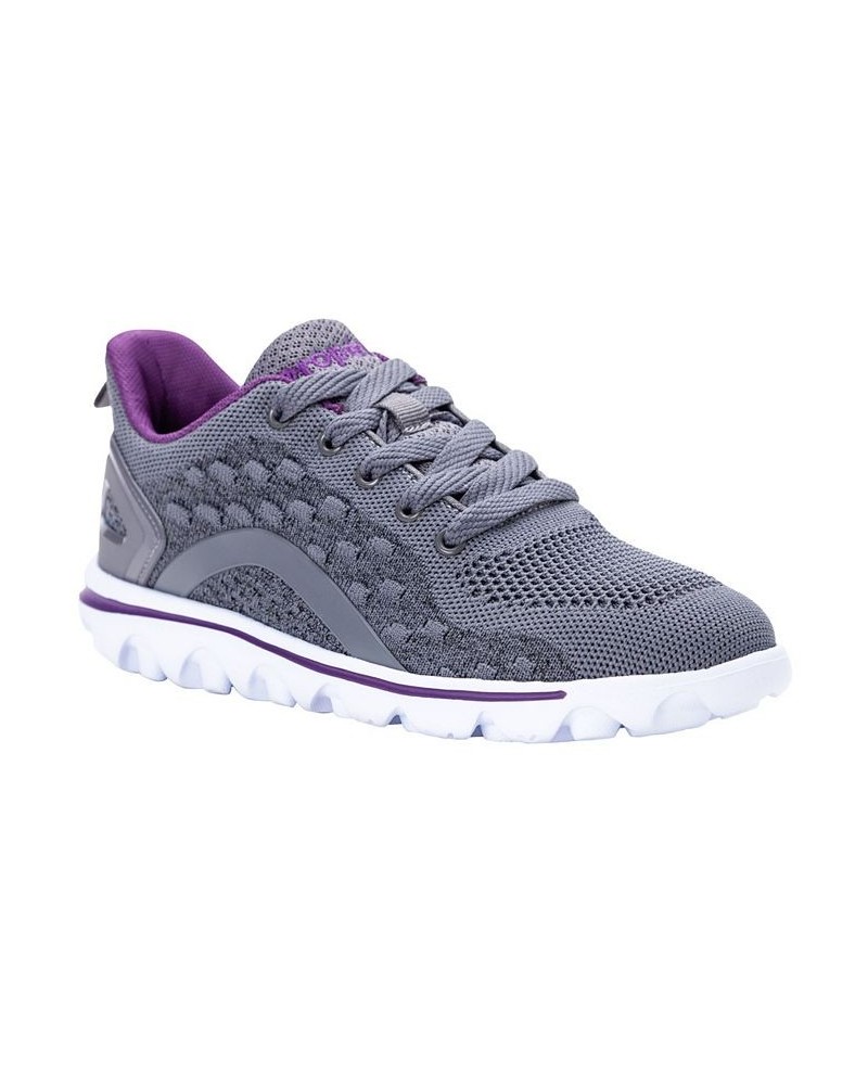 Women's Travelactiv Axial Sneakers Gray $43.32 Shoes