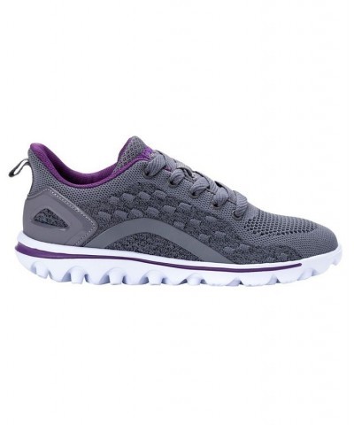 Women's Travelactiv Axial Sneakers Gray $43.32 Shoes