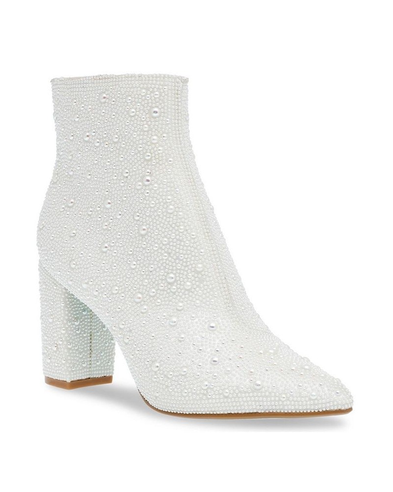 Betsey Johnson Women's Cady Evening Booties White $56.76 Shoes