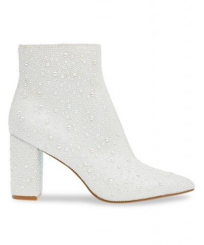 Betsey Johnson Women's Cady Evening Booties White $56.76 Shoes