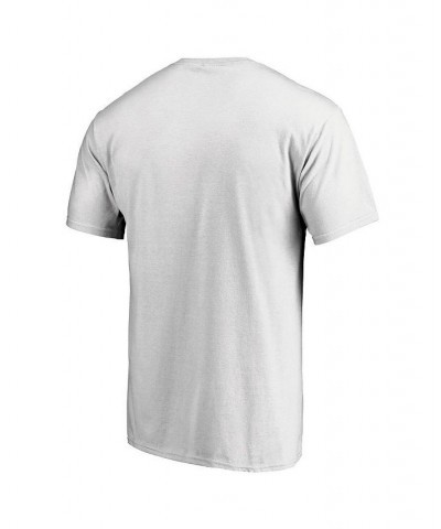 Men's Branded White Charlotte FC Wordmark T-shirt $19.37 T-Shirts