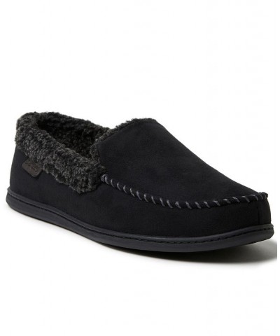 Men's Eli Microsuede Moccasin Slippers PD01 $22.14 Shoes