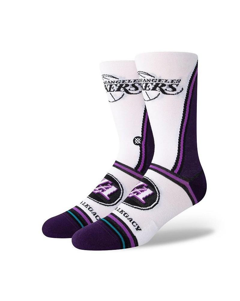 Men's Los Angeles Lakers 2022/23 City Edition Crew Socks $13.99 Socks