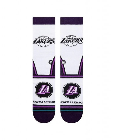 Men's Los Angeles Lakers 2022/23 City Edition Crew Socks $13.99 Socks