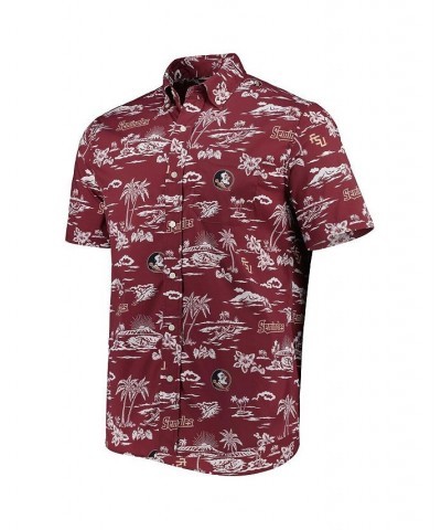 Men's Garnet Florida State Seminoles Classic Button-Down Shirt $46.80 Shirts