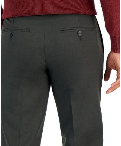 Men's Modern-Fit Twill Pants Gray $17.15 Pants