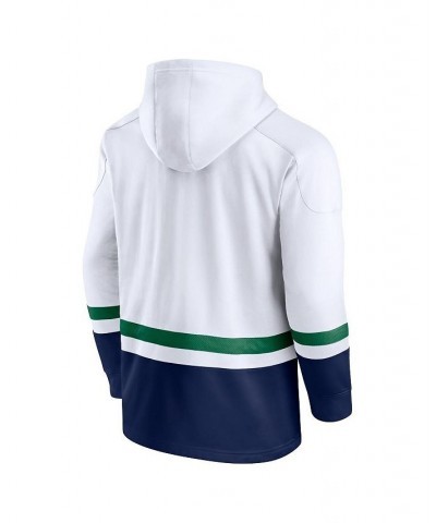 Men's Branded White Notre Dame Fighting Irish First Battle Pullover Hoodie $35.25 Sweatshirt