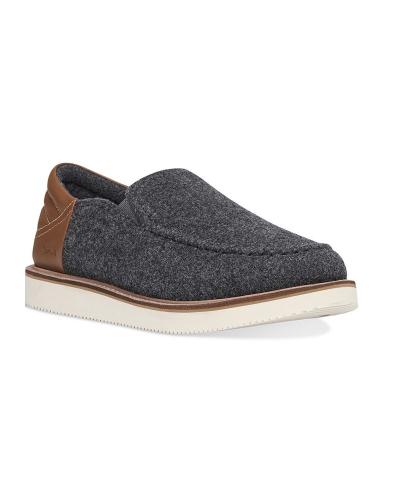 Men's Cozy Vibe Low SM Collapsible Heel Slippers Gray $39.00 Shoes