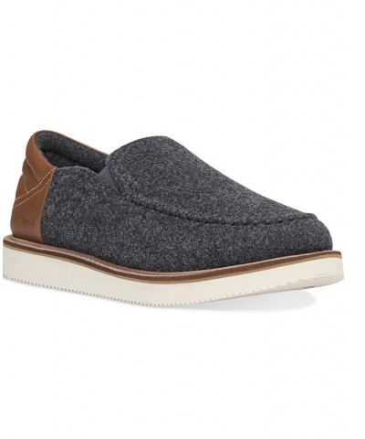 Men's Cozy Vibe Low SM Collapsible Heel Slippers Gray $39.00 Shoes