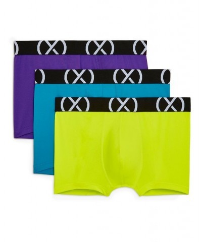 Men's Micro Sport No Show Performance Ready Trunk, Pack of 3 Black $31.20 Underwear