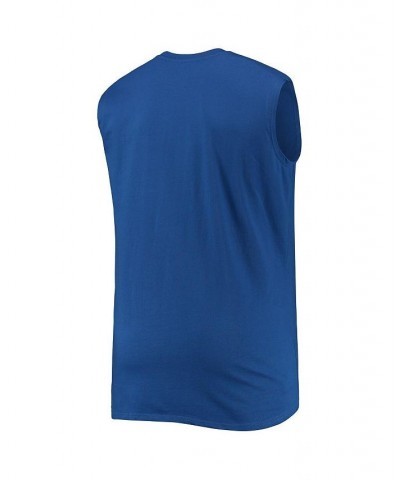 Men's Royal Chicago Cubs Big and Tall Jersey Muscle Tank Top $24.74 T-Shirts