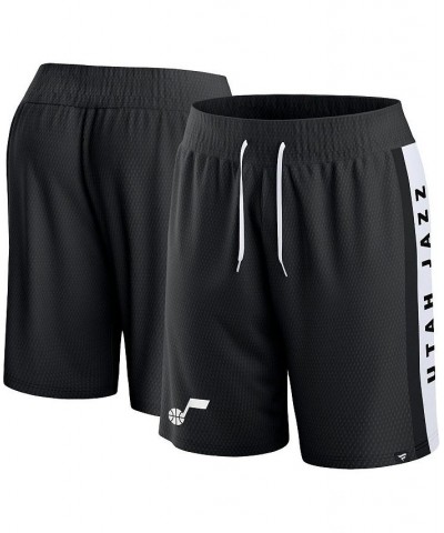 Men's Branded Black Utah Jazz Referee Iconic Mesh Shorts $21.50 Shorts