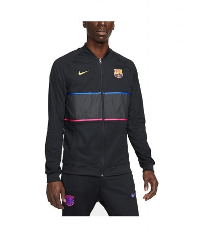 Men's Black Barcelona I96 Anthem Raglan Full-Zip Jacket $37.20 Jackets