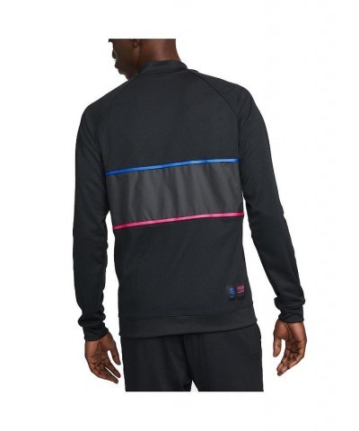 Men's Black Barcelona I96 Anthem Raglan Full-Zip Jacket $37.20 Jackets