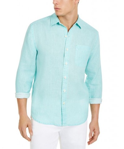 Men's Sea Glass Breezer Linen Shirt PD01 $48.00 Shirts