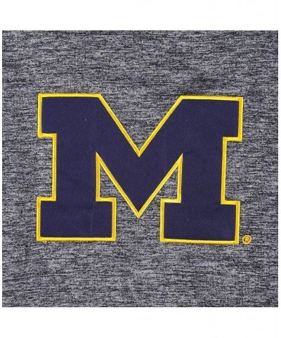 Men's Charcoal Michigan Wolverines Big and Tall Camo Pullover Hoodie $34.40 Sweatshirt