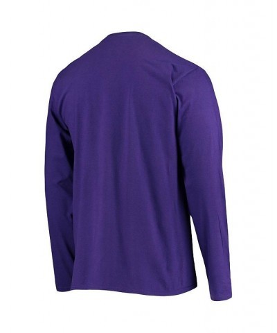 Men's Purple LSU Tigers NOLA Defensive Long Sleeve T-shirt $18.00 T-Shirts