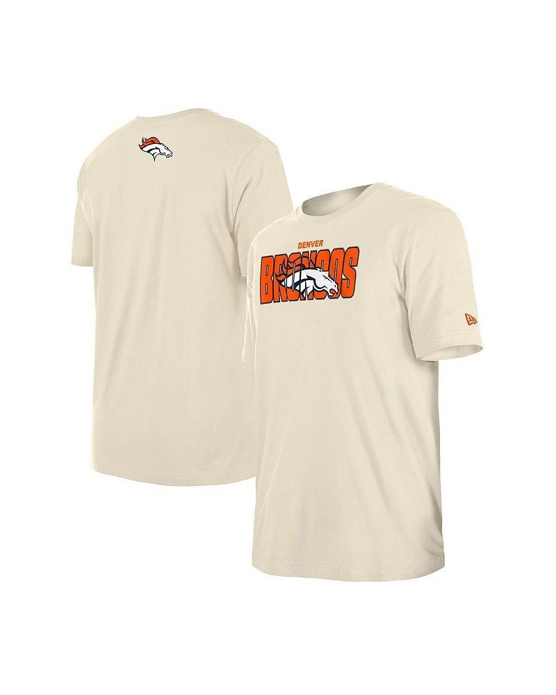 Men's Cream Denver Broncos 2023 NFL Draft T-shirt $30.79 T-Shirts