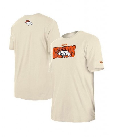 Men's Cream Denver Broncos 2023 NFL Draft T-shirt $30.79 T-Shirts