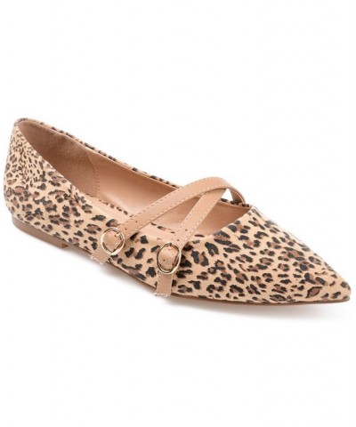 Women's Patricia Flats Brown $31.50 Shoes