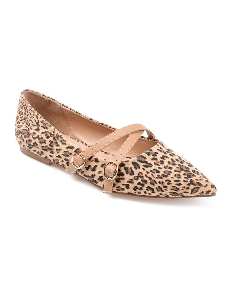 Women's Patricia Flats Brown $31.50 Shoes