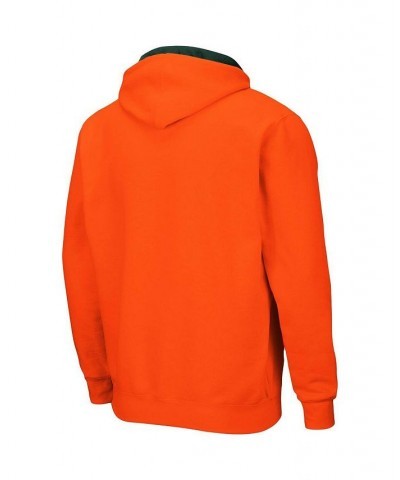 Men's Orange Miami Hurricanes Big and Tall Full-Zip Hoodie $30.10 Sweatshirt