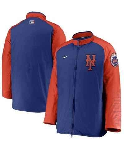 Men's Royal, Orange New York Mets Authentic Collection Dugout Full-Zip Jacket $90.30 Jackets