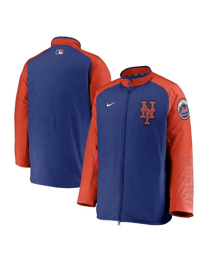 Men's Royal, Orange New York Mets Authentic Collection Dugout Full-Zip Jacket $90.30 Jackets