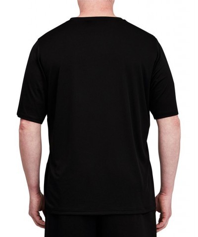 Men's Big & Tall Performance Cat T-Shirt Black $12.08 T-Shirts