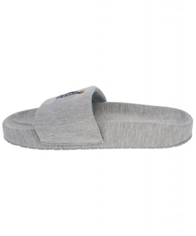 Men's Hendrick Bear Jersey Slide Gray $38.40 Shoes