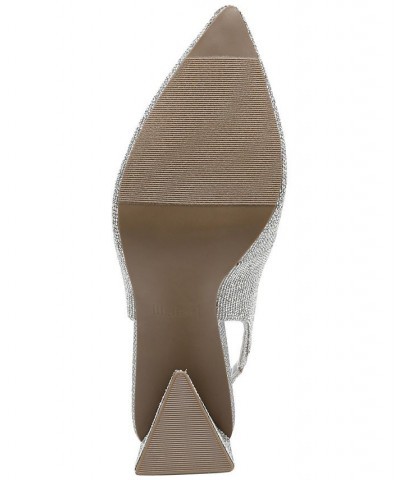 Women's Arrica Slingback Pumps White $25.39 Shoes