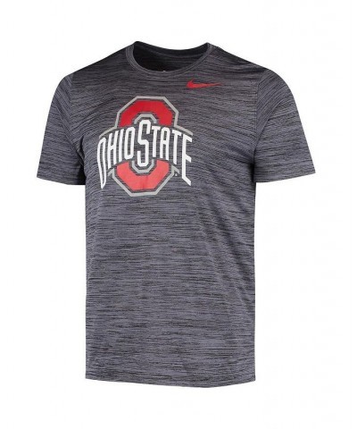 Men's Black Ohio State Buckeyes Logo Velocity Legend Performance T-shirt $22.55 T-Shirts