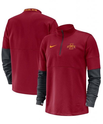 Men's Iowa State Cyclones Coaches Quarter-Zip Performance Jacket $50.34 Jackets