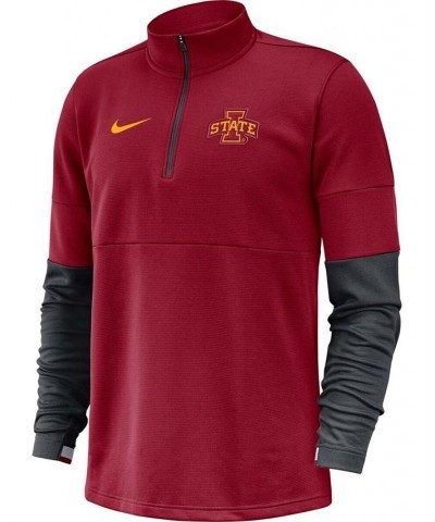 Men's Iowa State Cyclones Coaches Quarter-Zip Performance Jacket $50.34 Jackets