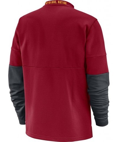 Men's Iowa State Cyclones Coaches Quarter-Zip Performance Jacket $50.34 Jackets