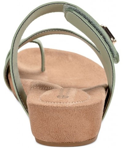 Rilleyy Footbed Flat Sandals Green $39.75 Shoes