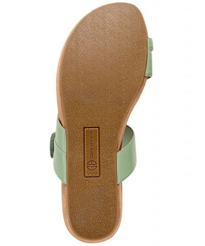 Rilleyy Footbed Flat Sandals Green $39.75 Shoes