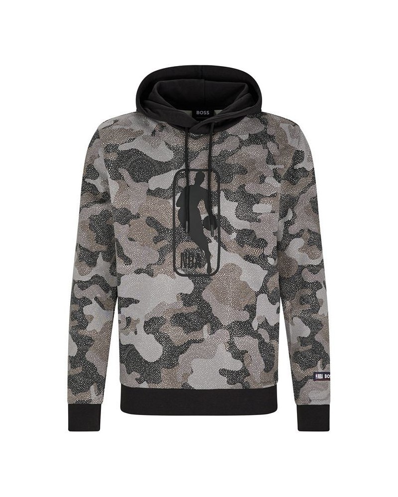 BOSS x NBA Men's Hoodie Black $52.85 Sweatshirt