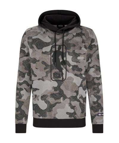 BOSS x NBA Men's Hoodie Black $52.85 Sweatshirt