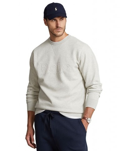 Men's Big & Tall Logo Double-Knit Sweatshirt Gray $29.14 Sweatshirt