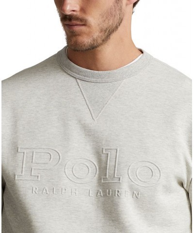 Men's Big & Tall Logo Double-Knit Sweatshirt Gray $29.14 Sweatshirt